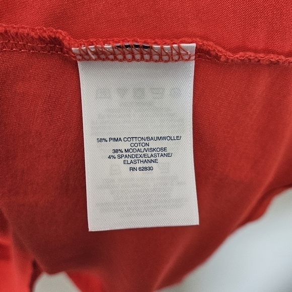 Land's End red short sleeve dress size 1X - Picture 5 of 6